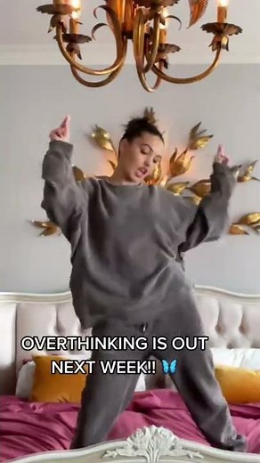 Mabel - 'Overthinking' with 24kGoldn is out next Friday! #overthinking #shorts