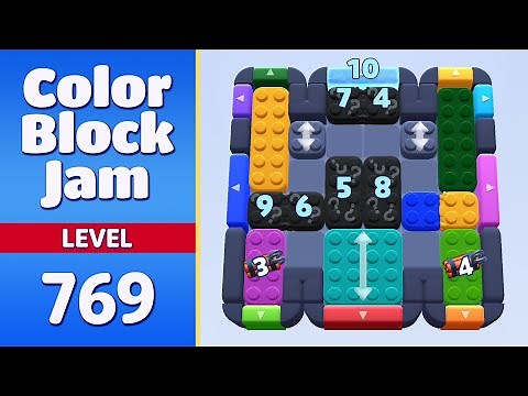 Color Block Jam Level 769 | Every Puzzle Solved! 🎯