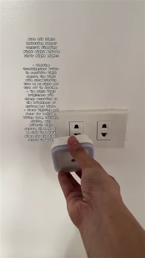 • Lighting intelligently: Built-in sensitive light sensor, the light will automatically turn on at night and turn off in daytime. • The night light brightness will change according to the brightness of environment light. • Great lighting and decor for bedroom, living room, hallway, stairs, etc. Built-in light sensor, It needs to be used in a dark place for the light sensor to work. #fyp #tiktokbudol #emergencylights #dimlight #sensorlight #ledlights