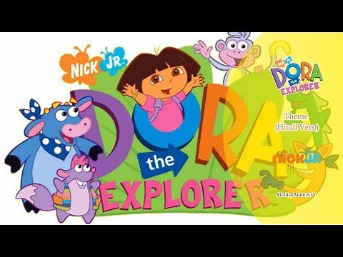 Dora the Explorer | Theme (Hindi Vers.) | Indian Animès TV