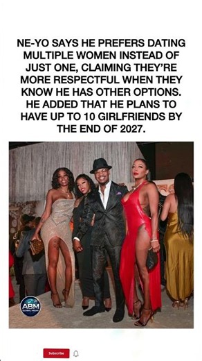 Ne-Yo Says He Prefers Multiple Women Over Just One 😳 #neyo #polyamory #dating