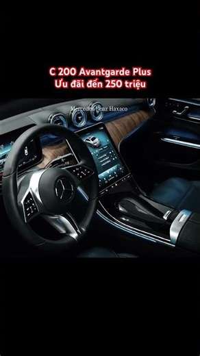 Mercedes-Benz C 200 Avantgarde Plus ưu đãi đến 250 triệu đồng