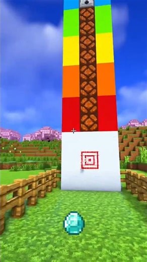 Minecraft mini build | Archery mini game #minecraft #shorts