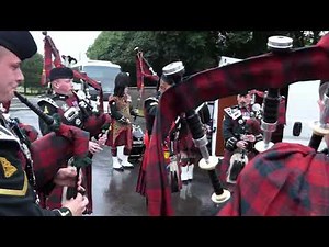 74ths Slow March - 2 SCOTS Pipes & Drums