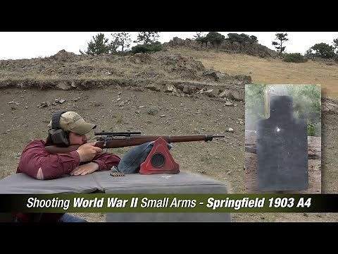 WWII Small Arms Series The Springfield 1903 A4