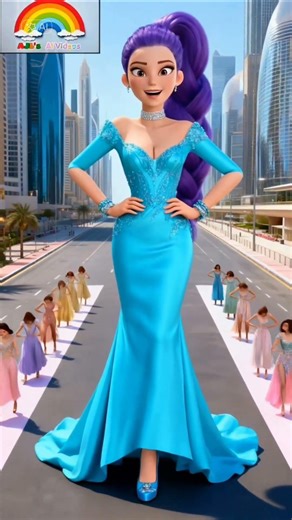 Rumi in different world / AI Videos #trending #everyone #kidsvideo #rumi #kpopdemonhunters #golden