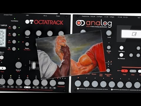 Elektron Analog Four and Octatrack...walk into a studio