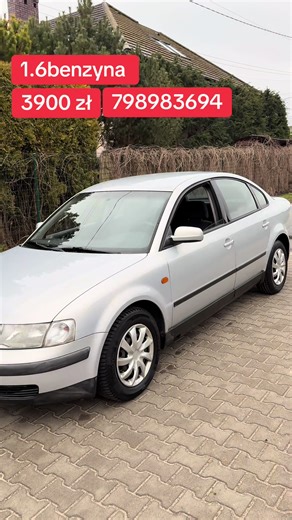Volkswagen Passat b5 97r 1.6 benzyna 208tys przebiegu 3900 zł #volkswagen #passat #auto #okazja #viral