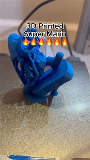 3D Printed Super Mario 🔥 #3dprinterupgrade #3dprinting #3d #3dprintingmachine #3dprinted #3dprints