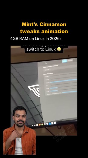 ⚙️ 4GB RAM on Linux Mint: Animations & Performance