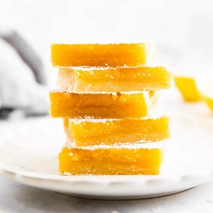 Lemon Bars with Shortbread Crust Recipe - Savory Nothings