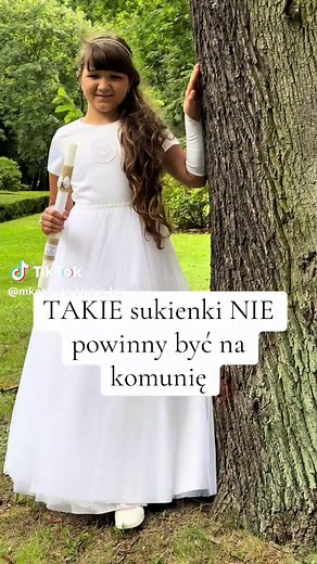 Wybór sukienki komunijnej z perspektywy dziecka