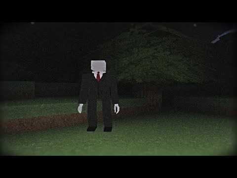 Surviving Slender-Man in Minecraft