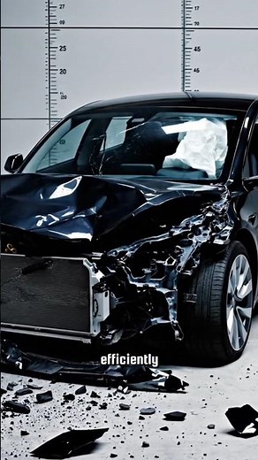 Tesla Model 3 Crash Test Explained | Crumple Zones Save Lives