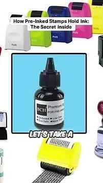 Unlocking the Secrets of Pre-Inked Stamps!
