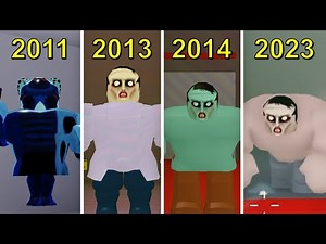 Evolution of Tank Zombie Boss in Contamination (2011-2023) (Roblox)