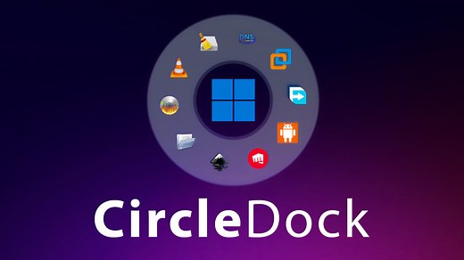 How to get circular dock in Windows 11 PC
