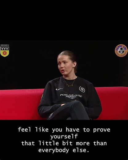 Chloe Hunter shares on being a female coach & her hopes for the future. ⚽ Full episode available on Derbyshire FA's YouTube & Spotify 🔗 #OnTheGrass #Podcast #femalecoaches | Derbyshire County FA