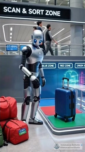 This Robot Is Taking Over Airport Jobs 🤯 Watch What It Can Do!