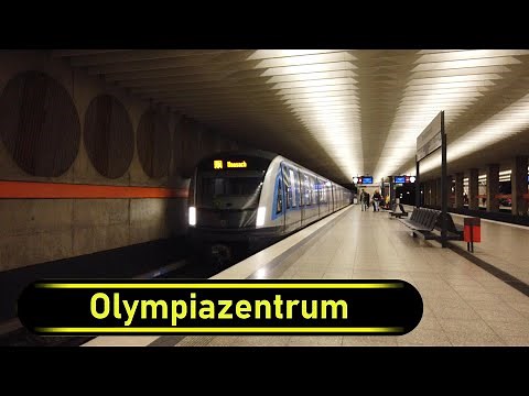 U-Bahn Station Olympiazentrum - Munich 🇩🇪 - Walkthrough 🚶