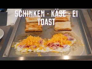 Der Frühstückskracher - Schinken Käse Toast mit Ei - mal anders