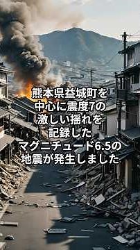 2016年熊本地震#減災 #熊本地震