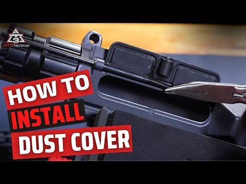 How To Install a Ejection Port Cover on AR Rifles