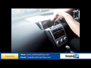 Comment retirer toute la console centrale