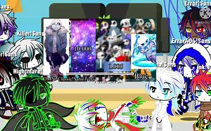 Au Sanses react Omni-Classic Vs AU Power Levels