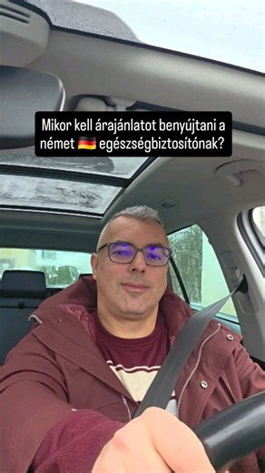 Németországban 🇩🇪 dolgozol, ott van az egészségbiztosításod, de Magyarországon műttetnéd meg magad?” ✅️ Elvileg lehet, mert Magyarország 🇭🇺 EU-tagállam. ❗️De a német egészségbiztosító nagyon szigorú feltételekhez köti az engedélyt. * Megnézik, hogy ugyanaz a műtét Németországban is elérhető-e? * Kell előzetes, és pontos árajánlat. (Kostenvoranschlag) * Magyarországon 🇭🇺 gyakran előre kell fizetni, és csak utólag téríti meg a költségeket a német 🇩🇪 egészségbiztosító. * Csak a német költsé