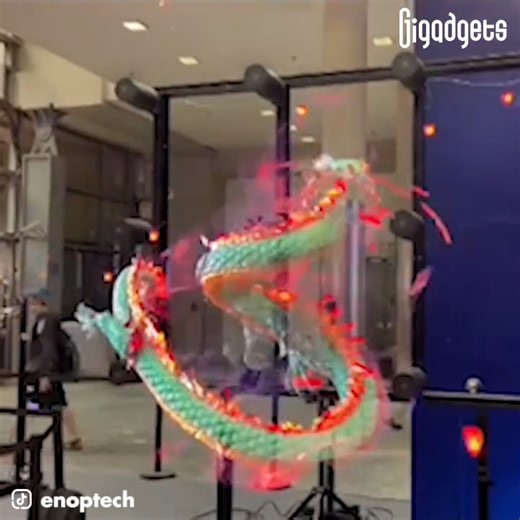 110K views · 1K reactions | These fans spin rapidly to create 3D graphics that "float" in the air. These LED fan displays can create 3D holograms as you wish. They can all be controlled via WiFi in the accompanying app, where you can upload projected content as well. They were developed by Chinese company Enoptech, which specializes in multimedia display products and offers on-demand services for both leisure and business purposes. | GIGadgets | Facebook