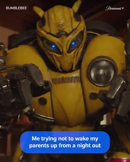 Ready to risk it all to go back for a midnight snack #Bumblebee | Paramount