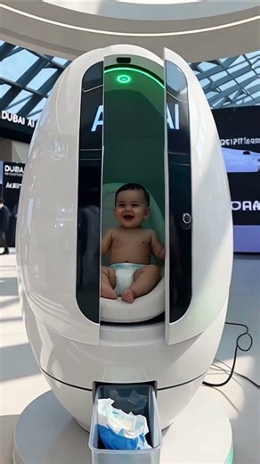 Dubai’s Newest AI Diaper Changer Will Shock You👶 AI Baby Diaper Changer 3.0💇‍♀️Dubais Future Is here