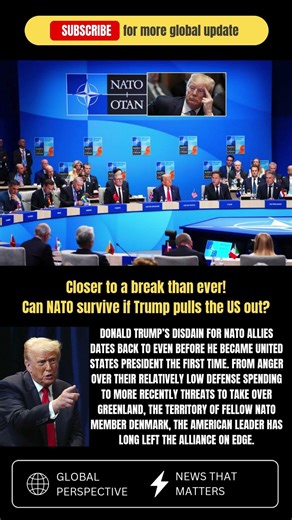 closer to break than ever #geopolitics #usa #nato