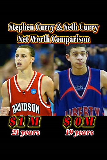 Comparing Stephen Curry and Seth Curry's Net Worth