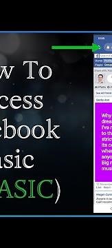 Basic Facebook: How TO Convert To Facebook's (M Basic) Version
