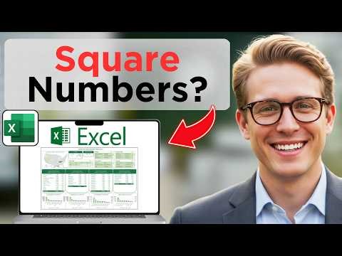 How To Square Numbers In Excel (Full Guide 2026)