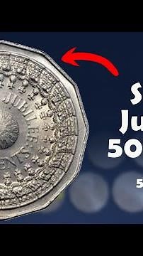 Silver Jubilee 50c Coin 👑 (50c Coins)