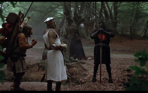 Monty Python - The Black Knight - HD WITH ENGLISH SUBTITLES