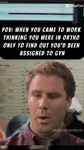 Well this is different... #operatingroom #ornurse #nurse #scrubtech #scrub | The Circulating Life