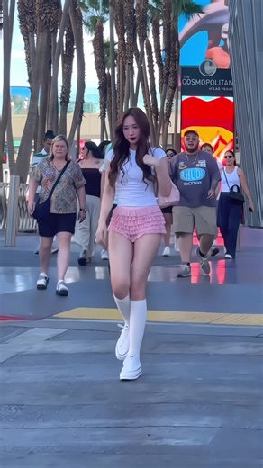 Pink Girl Dance Showcase in Las Vegas