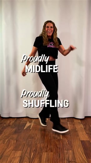 The Midlife Shuffle merch is finally here! 🎉 I’m so excited to introduce our limited launch collection of crop tops and t-shirts - made for people who are proudly midlife and proudly learning something new! This isn’t just merch - it’s a statement. When you wear Midlife Shuffle, you’re showing the world what it looks like to be fearless at any age and to redefine what midlife can be. You’re representing a movement of people who refuse to let age define their limits and who believe that learning