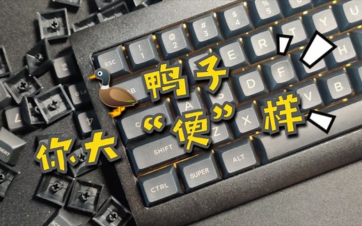 【吉利鸭】一把有故事的机械键盘 Ducky mini 的前世今生 （魔力鸭）
