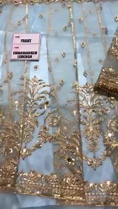 1.5K views · 42 reactions | PARTY WEAR *Fabric overview* Complete net...