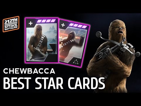 Chewbacca BEST STAR CARDS & BUILD 2023 | Battlefront 2