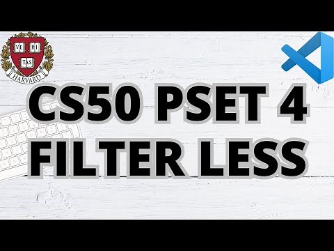 CS50 FILTER LESS | PROBLEM SET 4 | SOLUTION