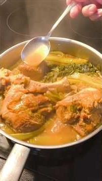 Σελινάτο ,χοιρινό με παχύρρευστη σάλτσα αυγολέμονο #traditional #mediterranean #greekfood #homemade