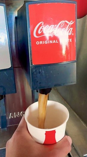 Coca-Cola Refill at Costco Food Court Soda Fountain Machine