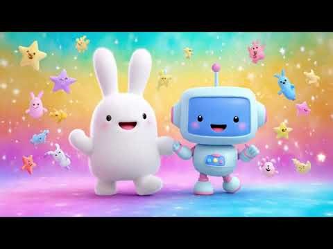 🎵 “Hello Day, Let’s Play!” 🐰🤖