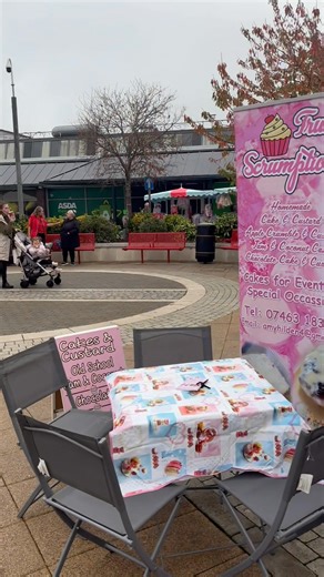 Cake and custard will be at swanley market tomorrow | Amy Hilden